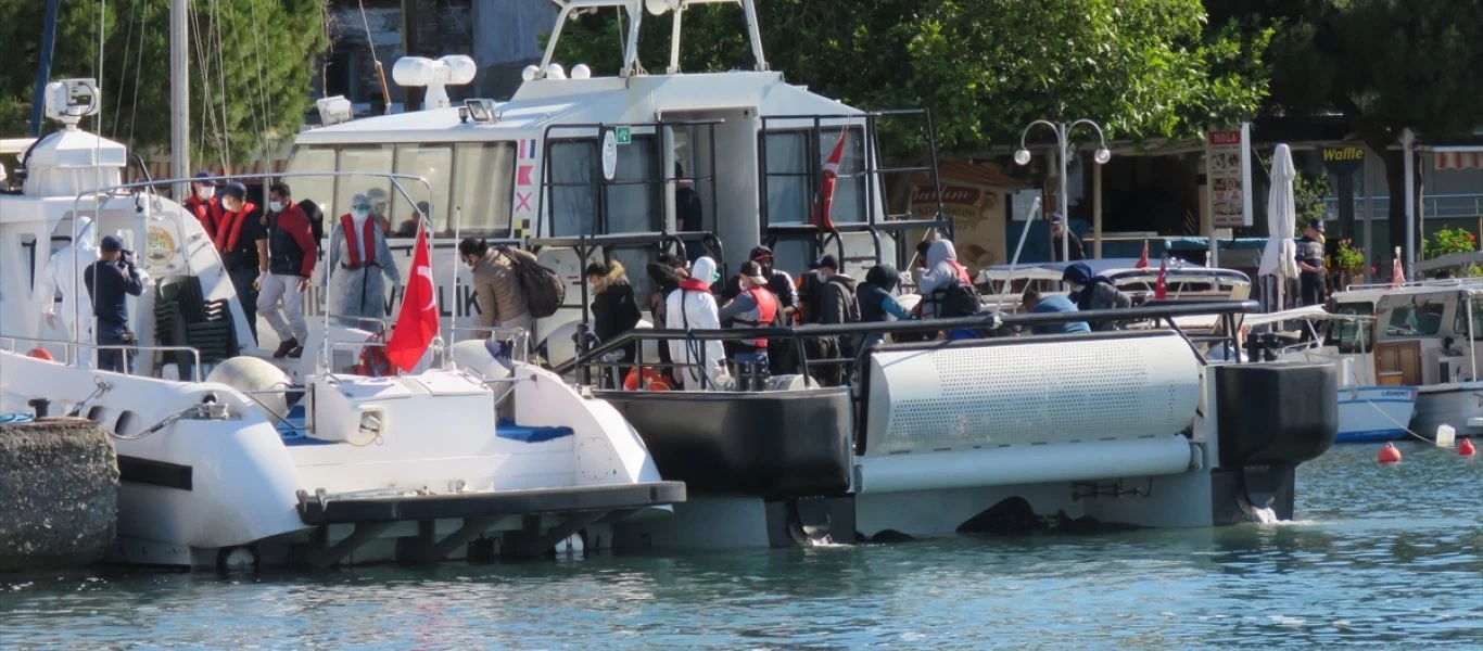 Ευτυχώς απέτυχαν να αποβιβαστούν στις ακτές της Λέσβου 23 αλλοδαποί και επέστρεψαν στην Τουρκία